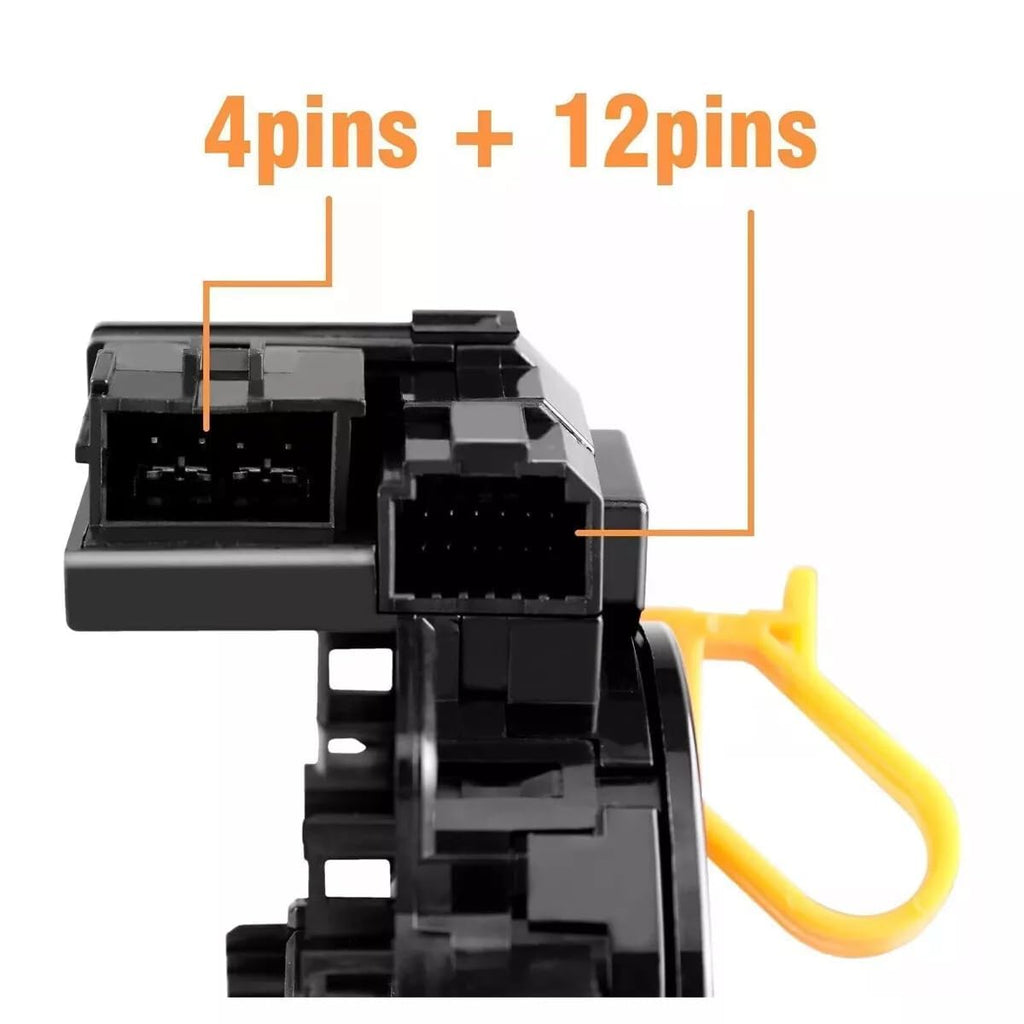 Clock-Spring， Compatible with Toyota Camry, Corolla, RAV4, Tacoma, Tundra, Prius, Sienna, 4Runner, Highlander, Avalon, Yaris, Sequoia, Matrix, Prado; Fits Part# 84306-48030/06140/0E010