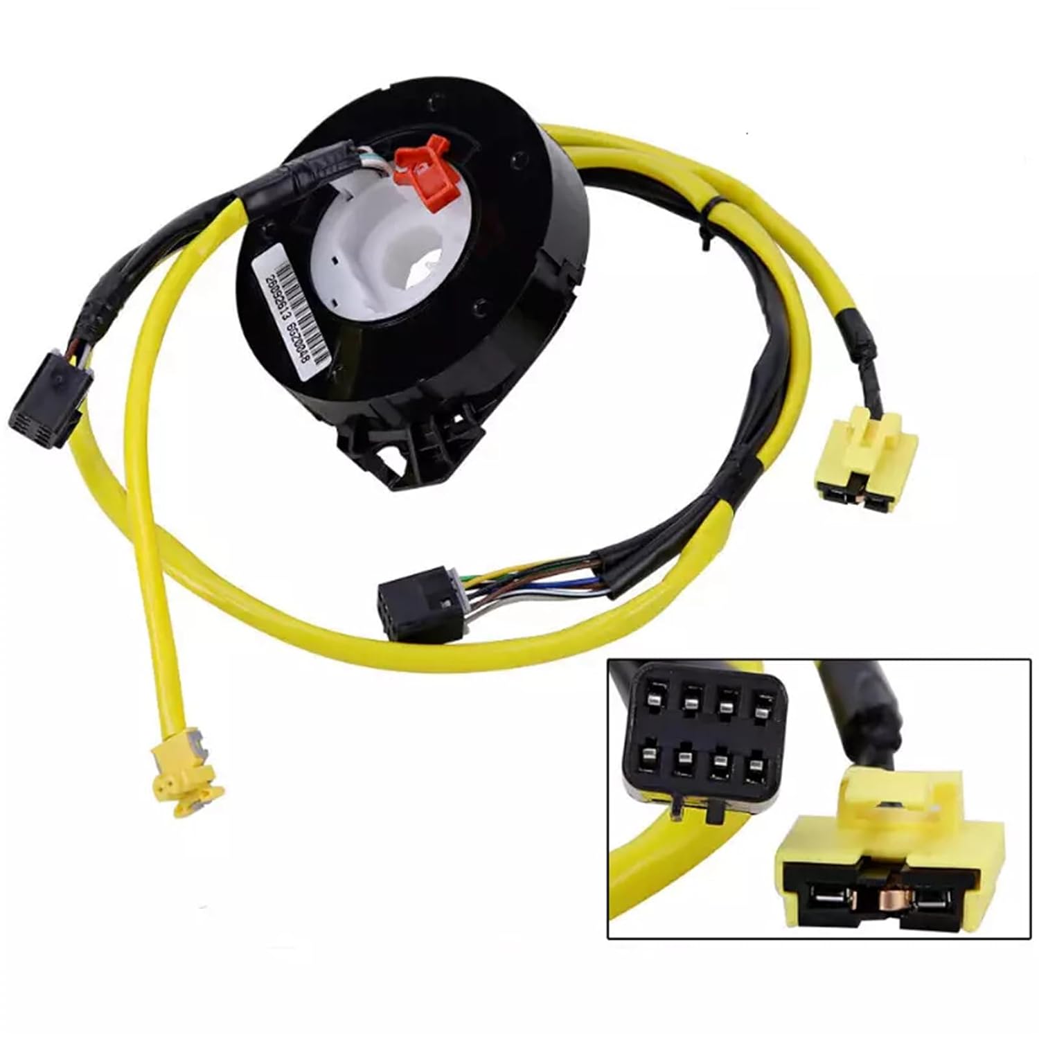 Replacement Wiring Harnesses Clcok-Spring for Chevrolet Silverado 1500 2004-2007,for GMC Sierra 1500 2003-2007,for Chevrolet Silverado 2500/3500 2003-2007,for GMC Sierra 2500/3500 2003-2007