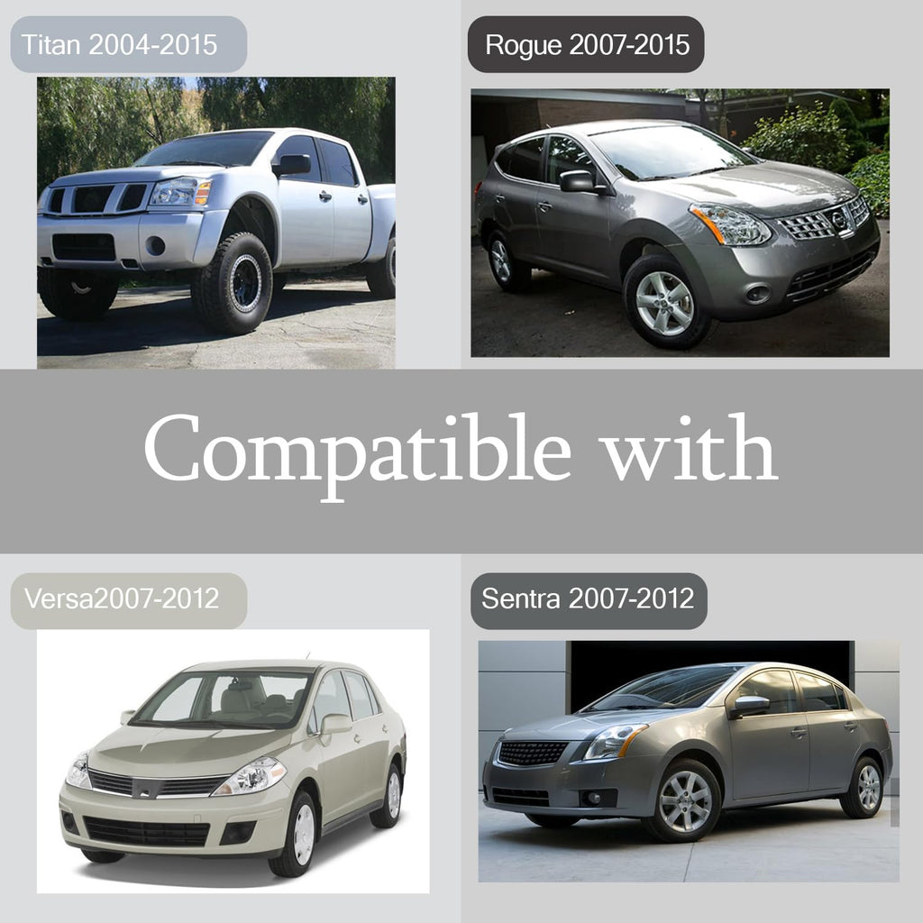 Replacement Wiring Harnesses Clcok-Spring Compatible with Nissan Titan 2004-2015 Rogue 2007-2015 Versa Sentra 2007-2012， Murano Maxima Quest 350Z 2004-2009 Steering Wheel Coil Third-Party Accessory