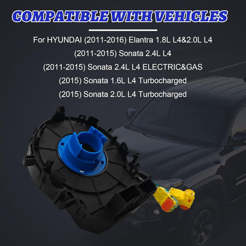 Replacement Steering Wheel Wire Harness for Hyundai Elantra 2011 2012 2013 2014 2015 2016, for Hyundai Sonata 2009 2010 2011 2012 2013 2014 2015 OE Number 93490-3X040 93490-3Q120