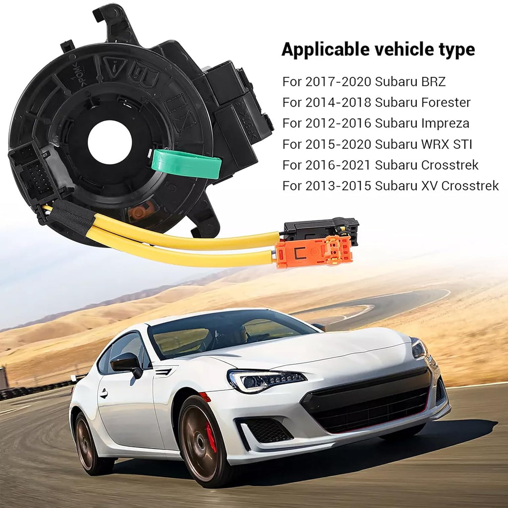 83196-FJ030 Replacement 𝐂𝐥𝐨𝐜𝐤 𝐒𝐩𝐫𝐢𝐧𝐠 for Subaru Outback/Legacy 2013-2020,Forester 2014-2018,Crosstrek 2013-2020,WRX 2015-2020,#83196-FJ010 84306-50210,𝟐 𝐘𝐞𝐚𝐫 𝐖𝐚𝐫𝐫𝐚𝐧𝐭𝐲