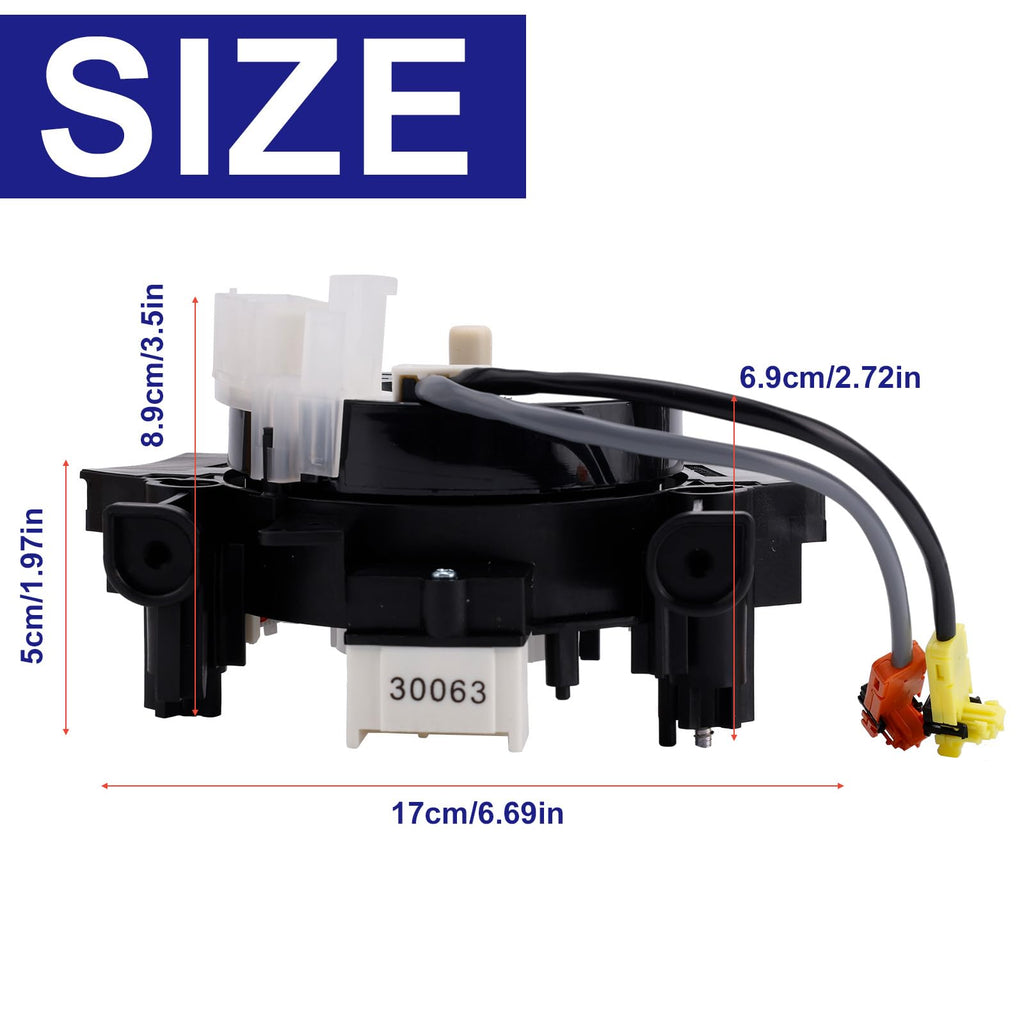 B5567-CB66A Replacement Wire Clcok-Spring, Compatible for 2004-2015/2007-2015/2007-2012 Fits Part 25567-ET025 25567-5X00A/ 25560-9CH2D, Auto Car Accessories