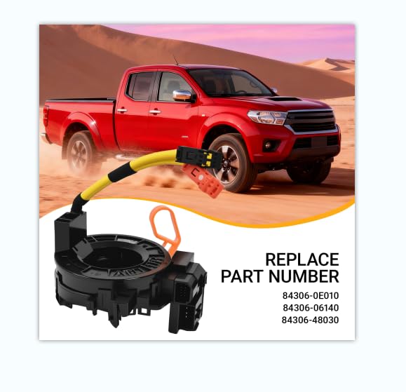 Replacement Wire for Toyota Camry, Corolla, RAV4, Tacoma, Tundra, Prius, Sienna, 4Runner, Highlander, Avalon, Yaris, Sequoia, Matrix, Prado Fits Part# 84306-48030/06140/0E010