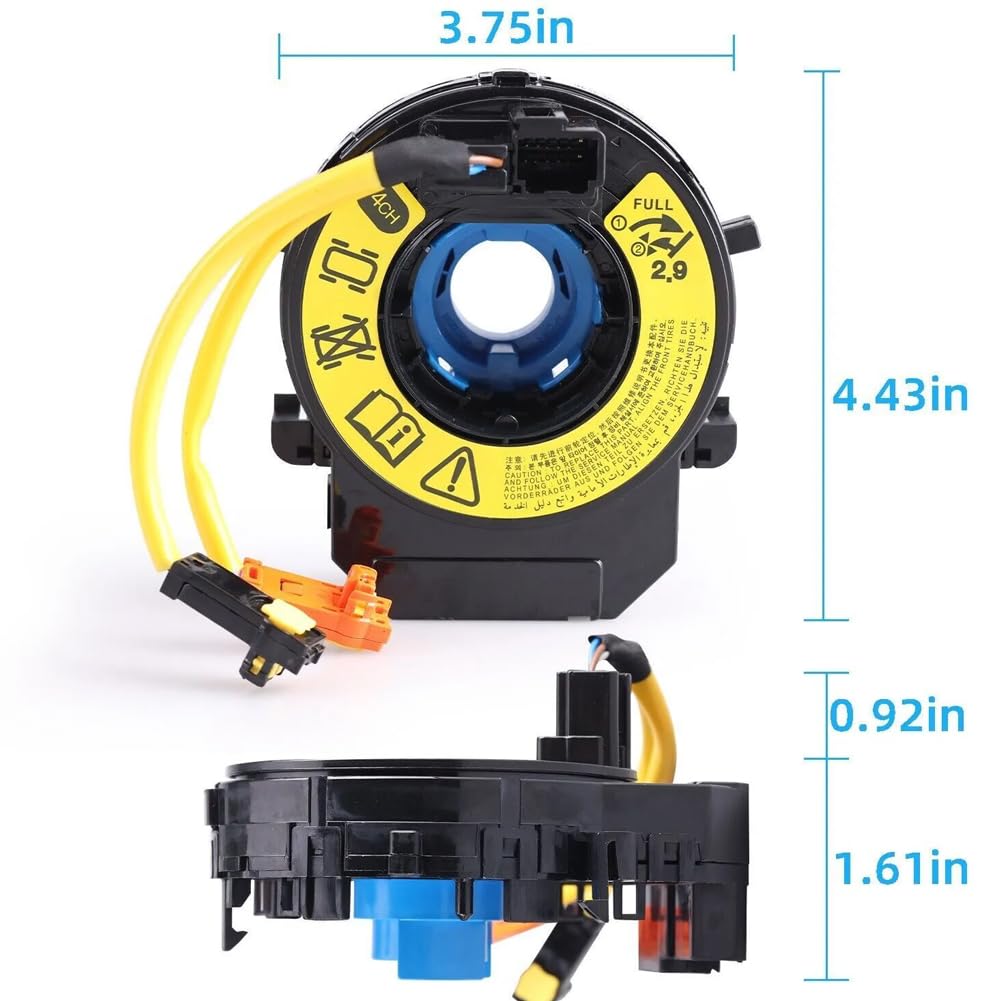 93490-1U120 934901U120 Replace Part # 93490-2P400, 93490-1U180, 93490-1U480, 93490-1U480CA, 93490-1U125FFF, Compatible with Kia Sorento 2011 2012 2013 2014 2015