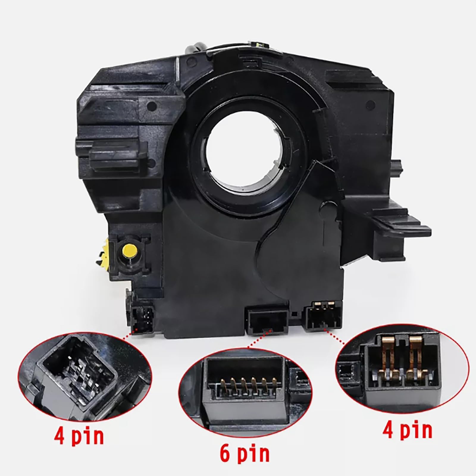 5156106AD 05156106AF Replace Parts Clock-SpringOEM 5156106AF with Angle Sensor for Jeep Wrangler JK 2007-2018,for Chrysler 200 and Fit Dodge