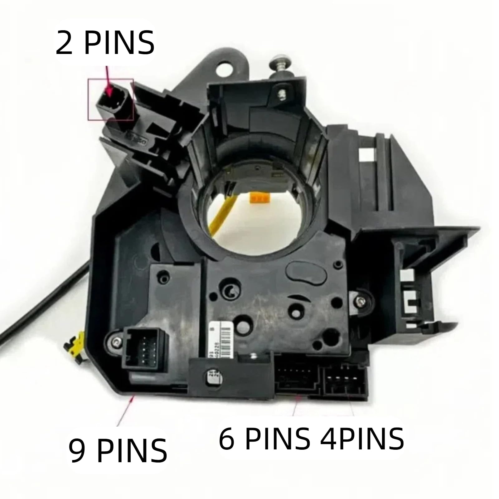Replacement Clcokspringwire with Angle Sensor and Heated Steering Wheel Compatible with for 2013-2022 Dodge Ram 1500 2500 3500,for Dodge Ram Laramie 2019
