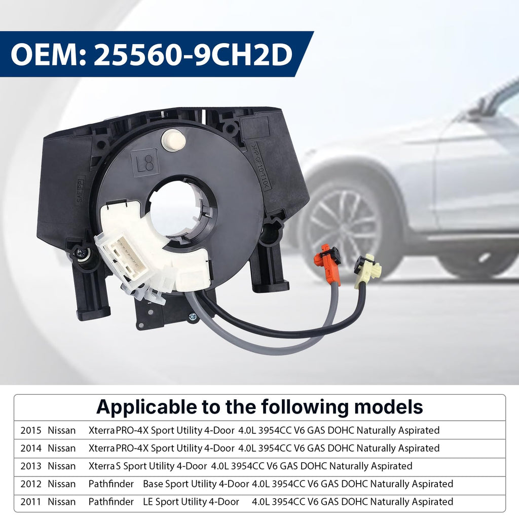 Clcok-Spring 25560-9CH2D for Nissan Titan Versa Murano Rogue Sentra Frontier 350Z 370Z for Toyota RAV4 Highlander