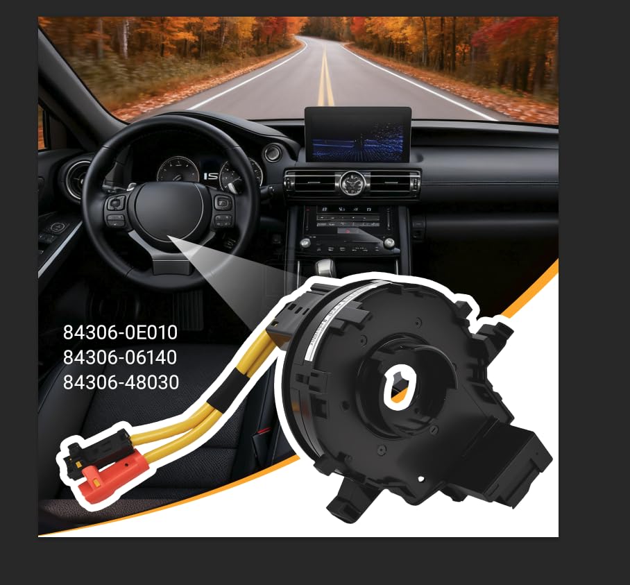 Replacement Wire for Toyota Camry, Corolla, RAV4, Tacoma, Tundra, Prius, Sienna, 4Runner, Highlander, Avalon, Yaris, Sequoia, Matrix, Prado Fits Part# 84306-48030/06140/0E010