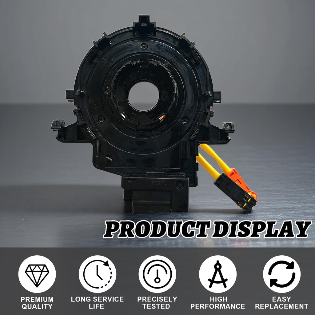 Replacement Steering Wheel Wire Harness for Toyota Camry Corolla, RAV4, Tacoma Tundra Prius Sienna 4Runner Highlander Avalon Yaris Sequoia Matrix Prado 84306-48030 84306-0E010 84306-06140